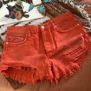 Good vibrations Free People cut offs 🌶